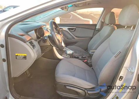 2013 Hyundai Elantra Gls from USA, damaged, VIN KMHDH4AE9DU753516